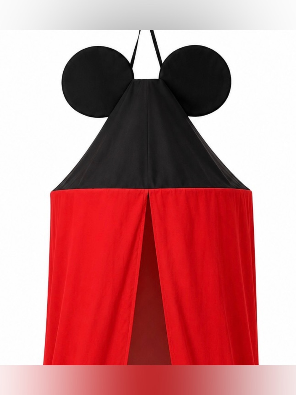 DISNEY Red Mickey Mouse-Themed Kids Play Canopy / Tent with Ears - Picture 2 of 5